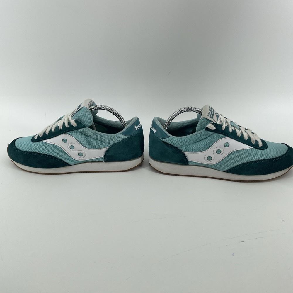 Saucony‎ Hornet Sneaker Shoes Women's 10 Teal White Running - Picture 5 of 7